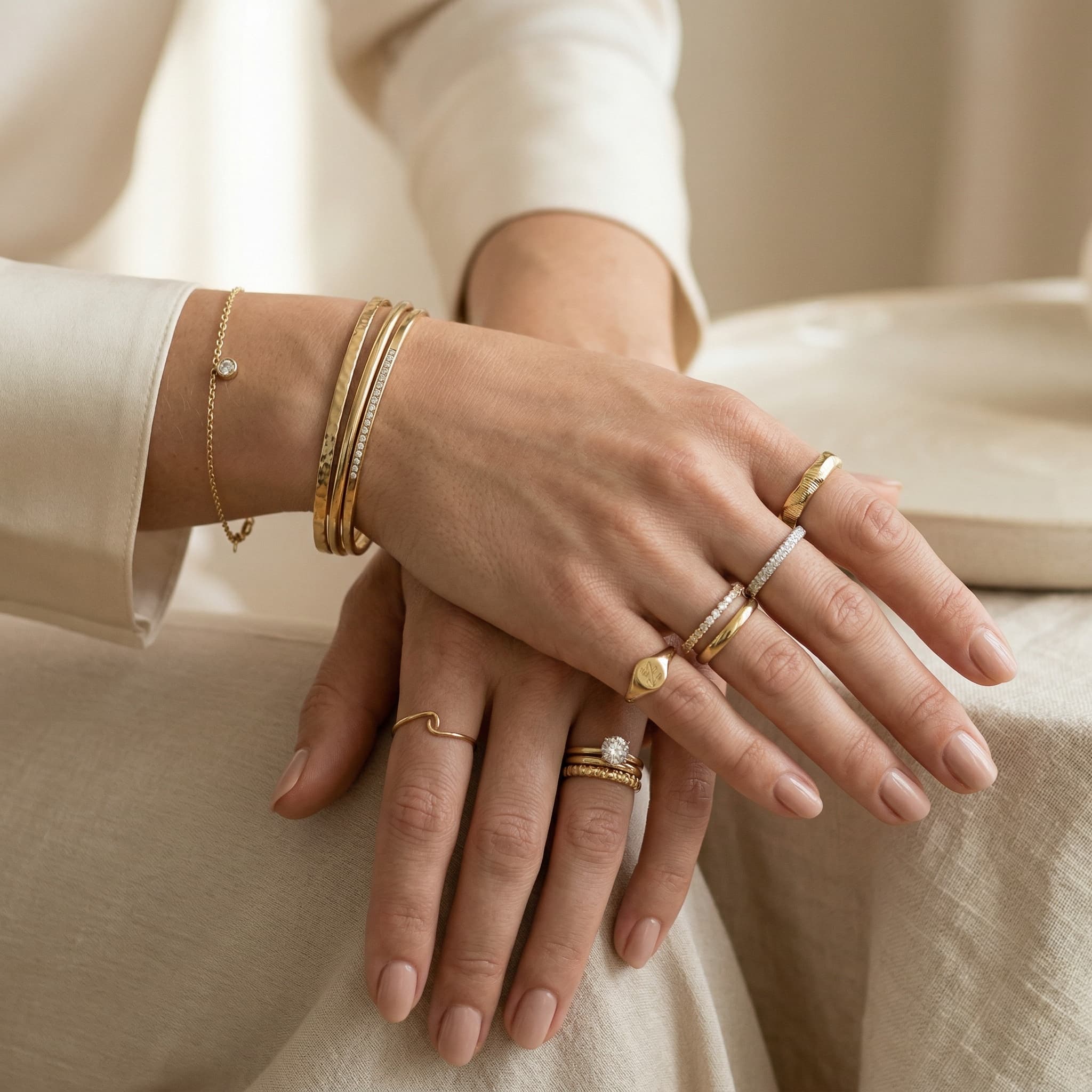 Colección Signature AURUM — Joyería de Oro 18K